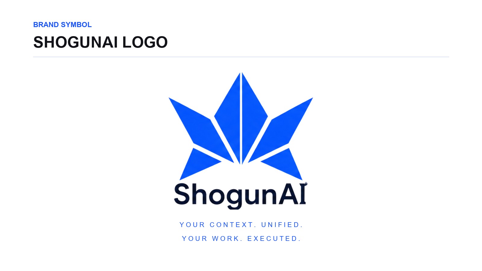 How the ShogunAI logo was made
